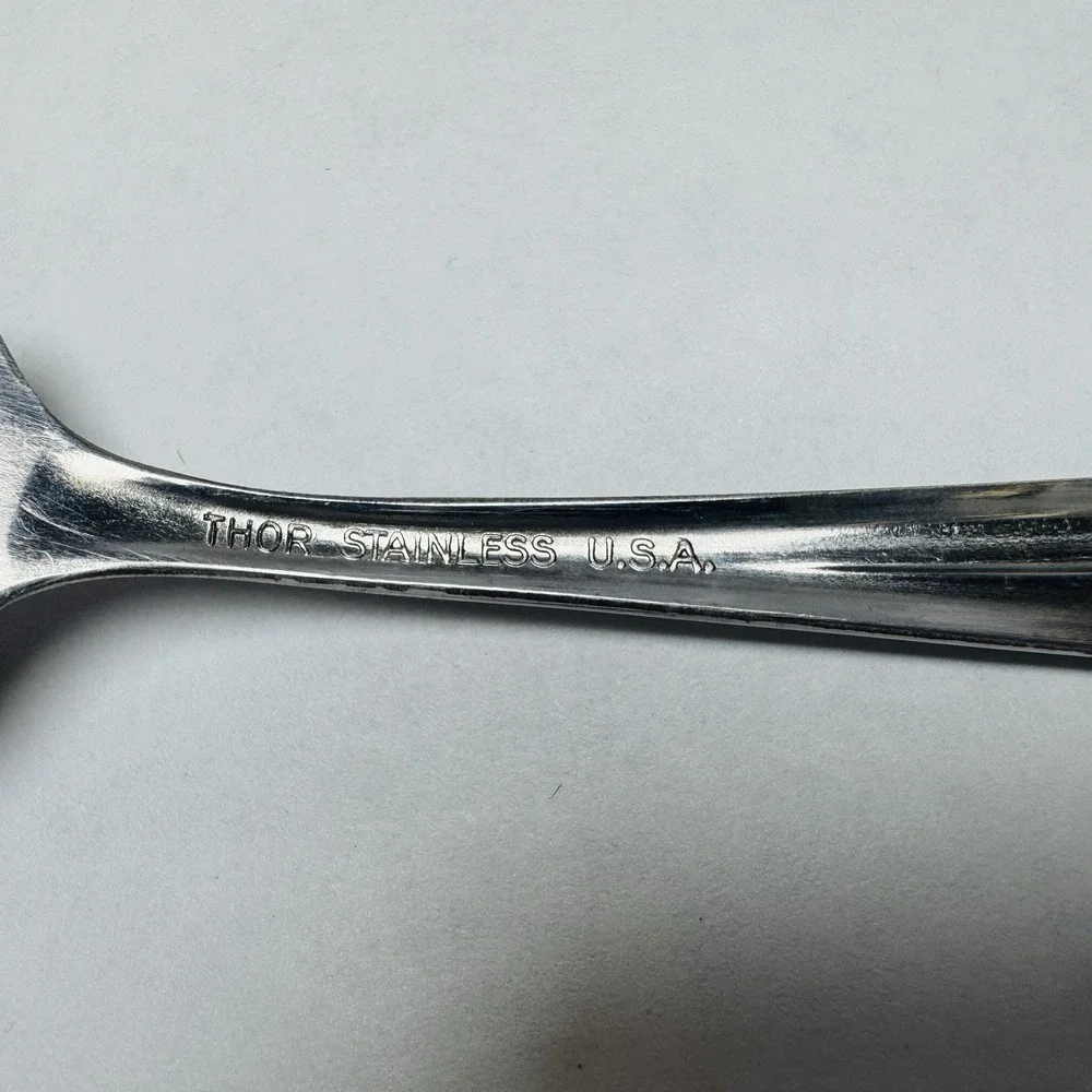 Thor‎ STARLET Stainless 5 Teaspoons 2 Forks & 2 Tablespoons Atomic Star Lot Of 9